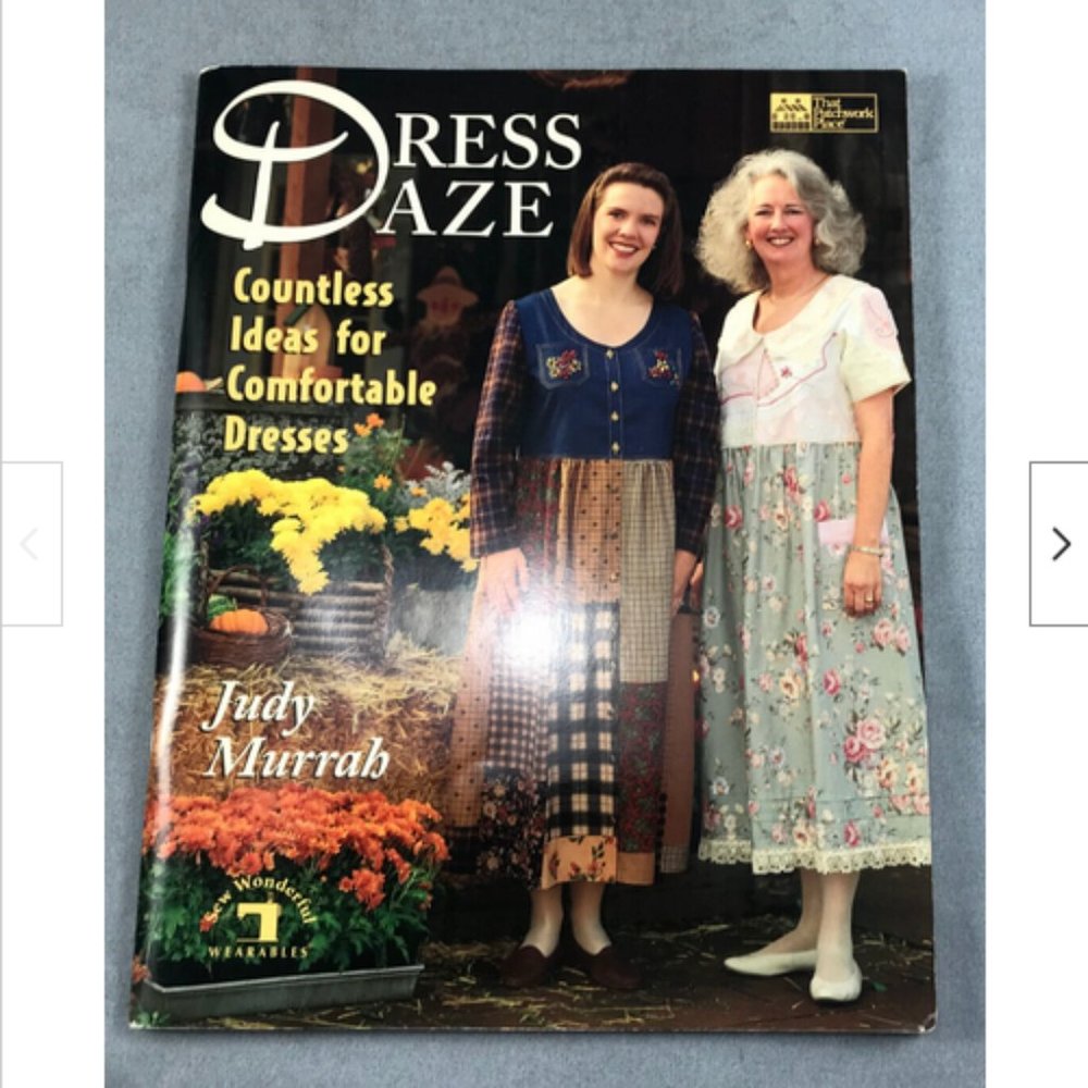 Multisize Prairie Dress Pattern Book Quilt Patchwork Cottage Core Flour Feedsack